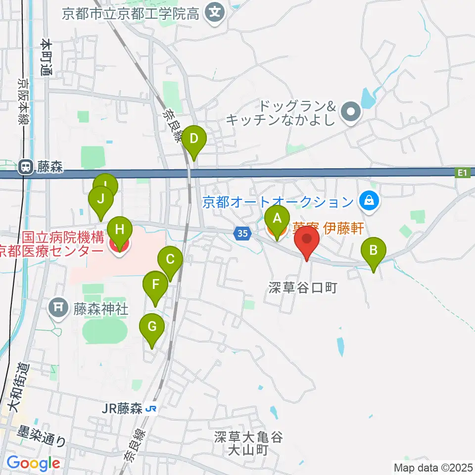 ぴあの屋ドットコム周辺のファミレス・ファーストフード一覧地図