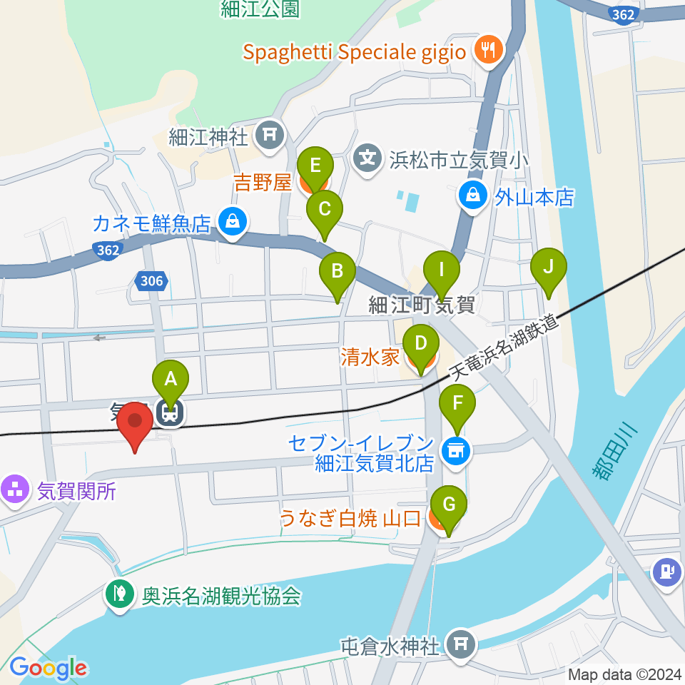 みをつくし文化センター周辺のファミレス・ファーストフード一覧地図