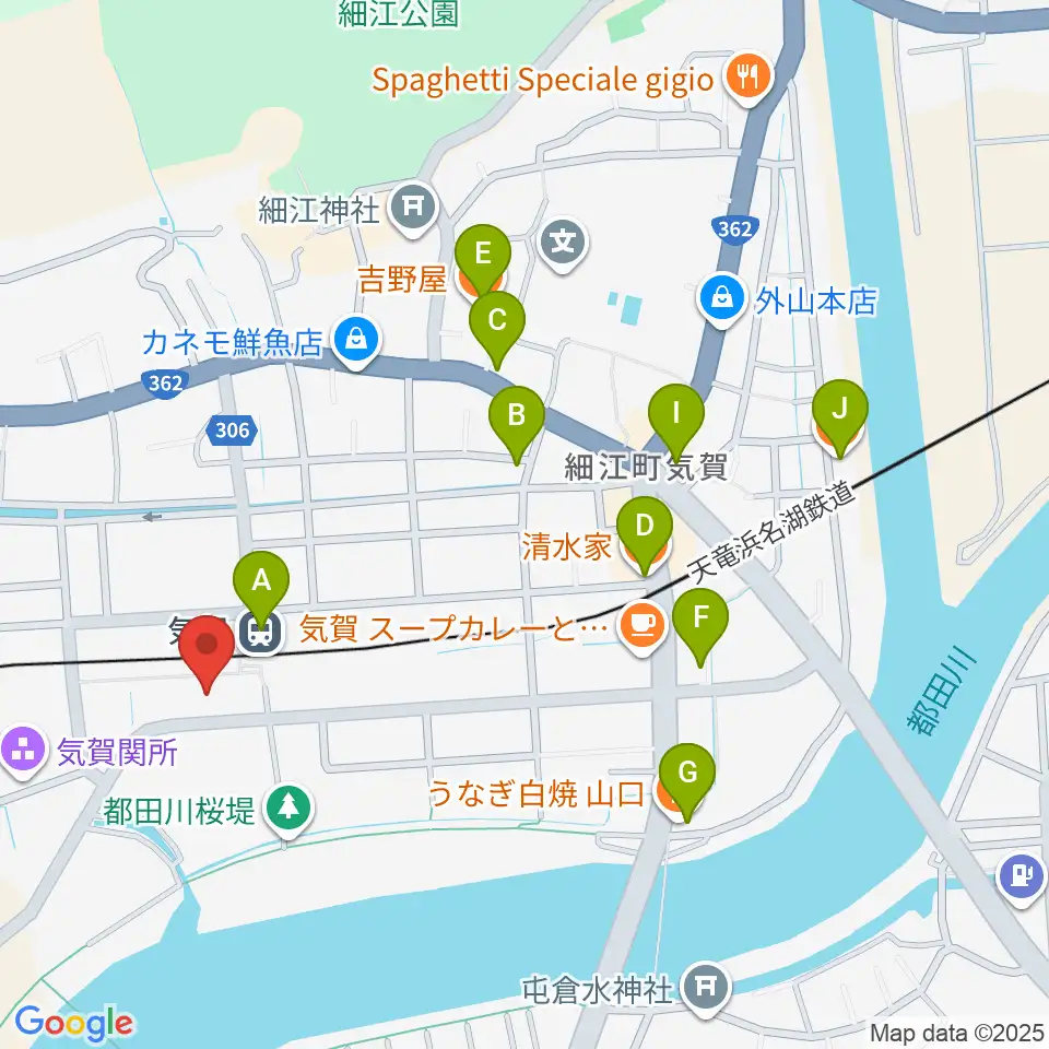 みをつくし文化センター周辺のファミレス・ファーストフード一覧地図