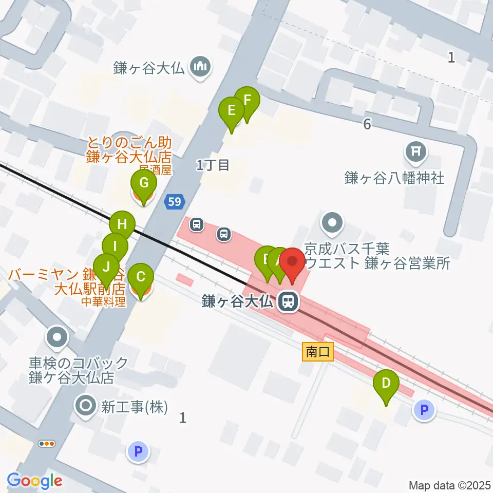 鎌ケ谷カルチャーセンター周辺のファミレス・ファーストフード一覧地図