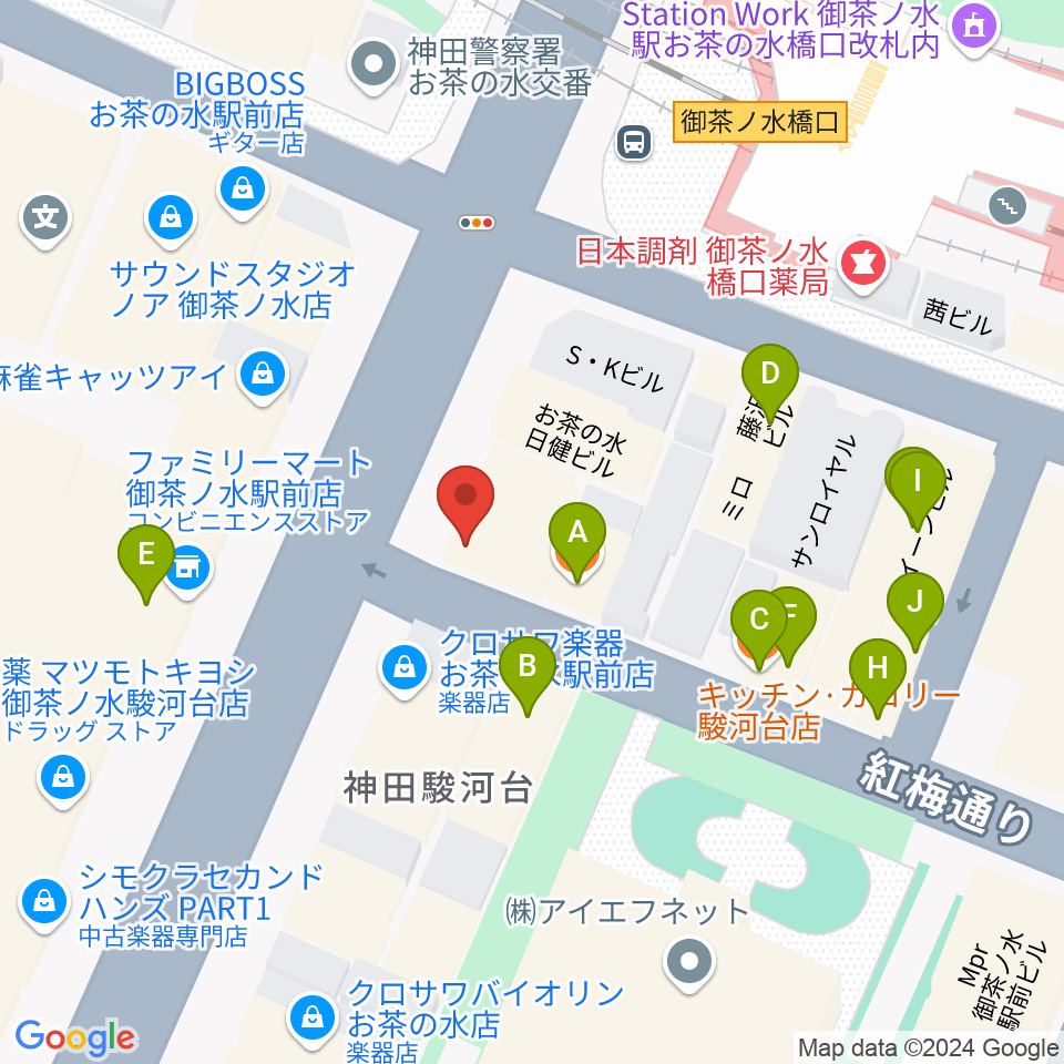 シモクラセカンドハンズ Part2周辺のファミレス・ファーストフード一覧地図