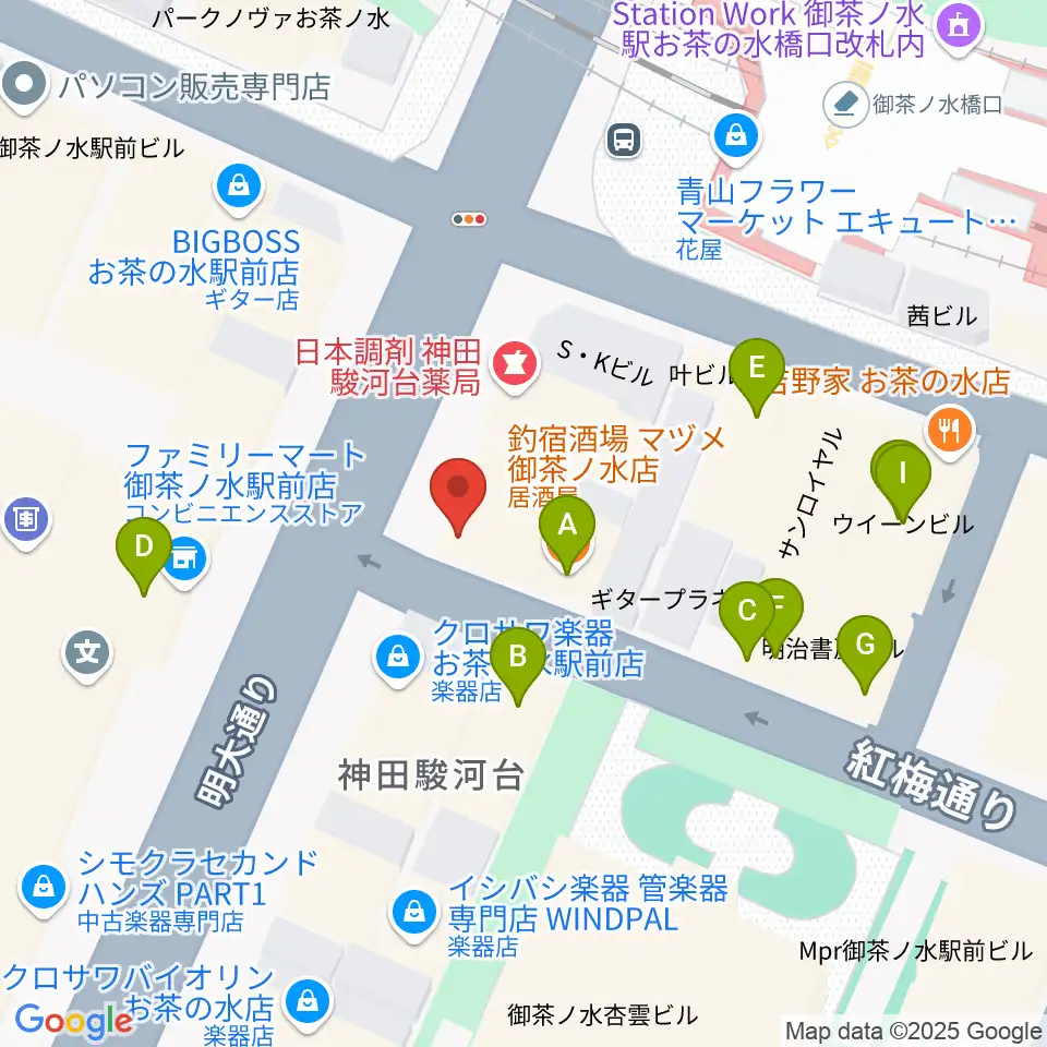 シモクラセカンドハンズ Part2周辺のファミレス・ファーストフード一覧地図