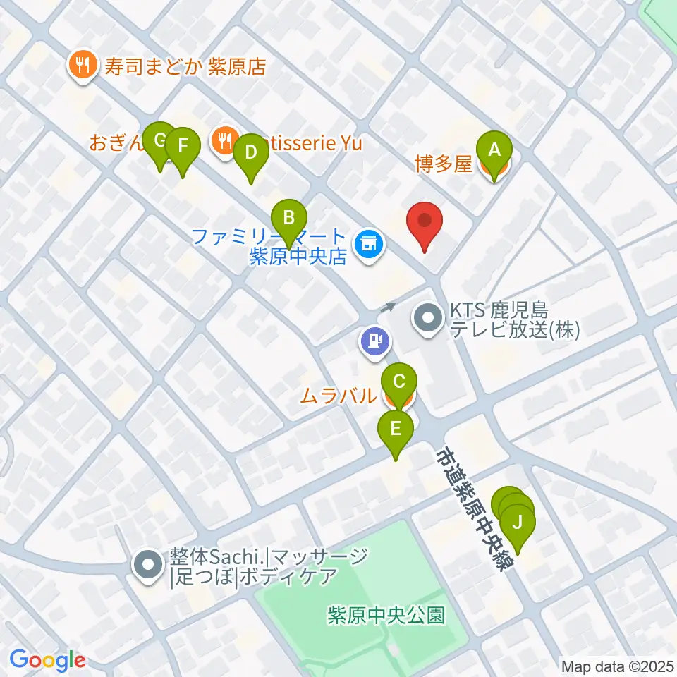 フレンズFM762周辺のファミレス・ファーストフード一覧地図