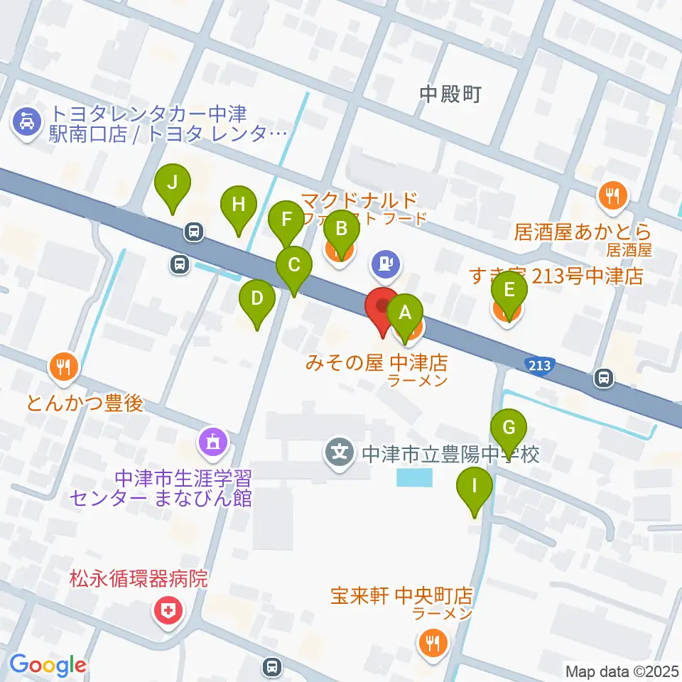 NOAS FM ノースエフエム周辺のファミレス・ファーストフード一覧地図