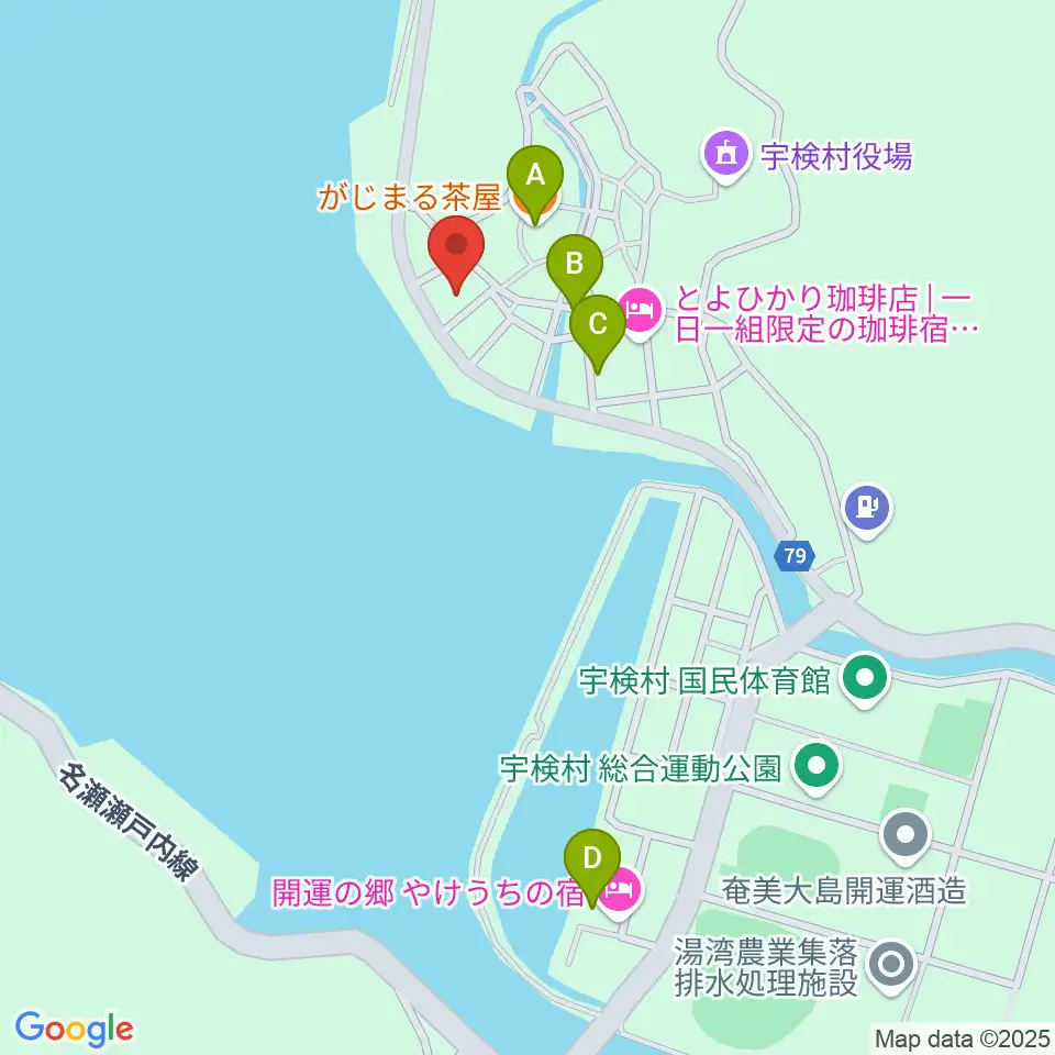 エフエムうけん周辺のファミレス・ファーストフード一覧地図