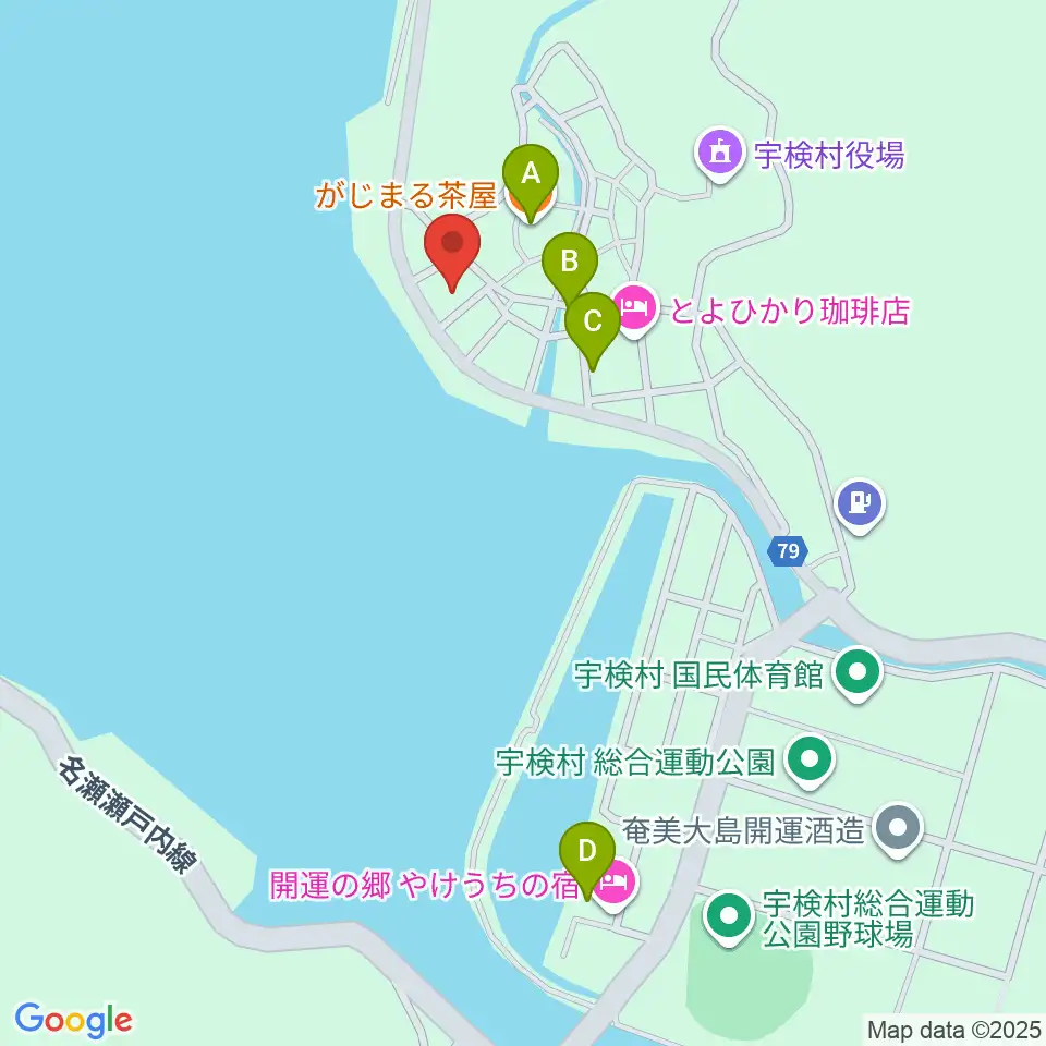 エフエムうけん周辺のファミレス・ファーストフード一覧地図