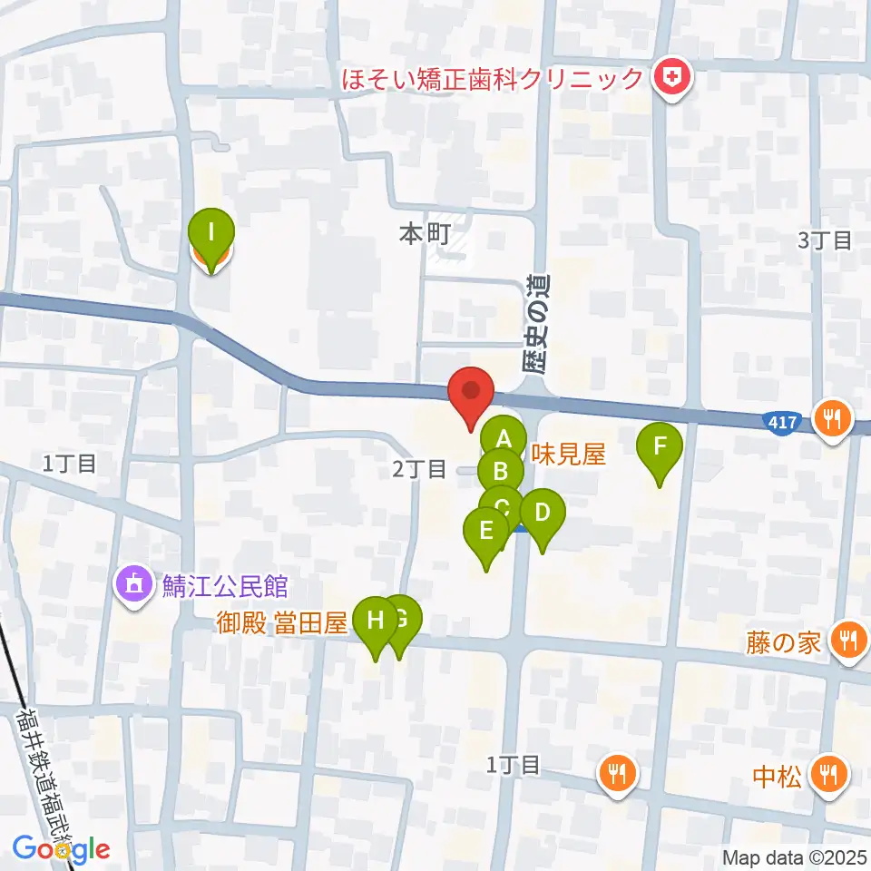たんなん夢レディオ周辺のファミレス・ファーストフード一覧地図