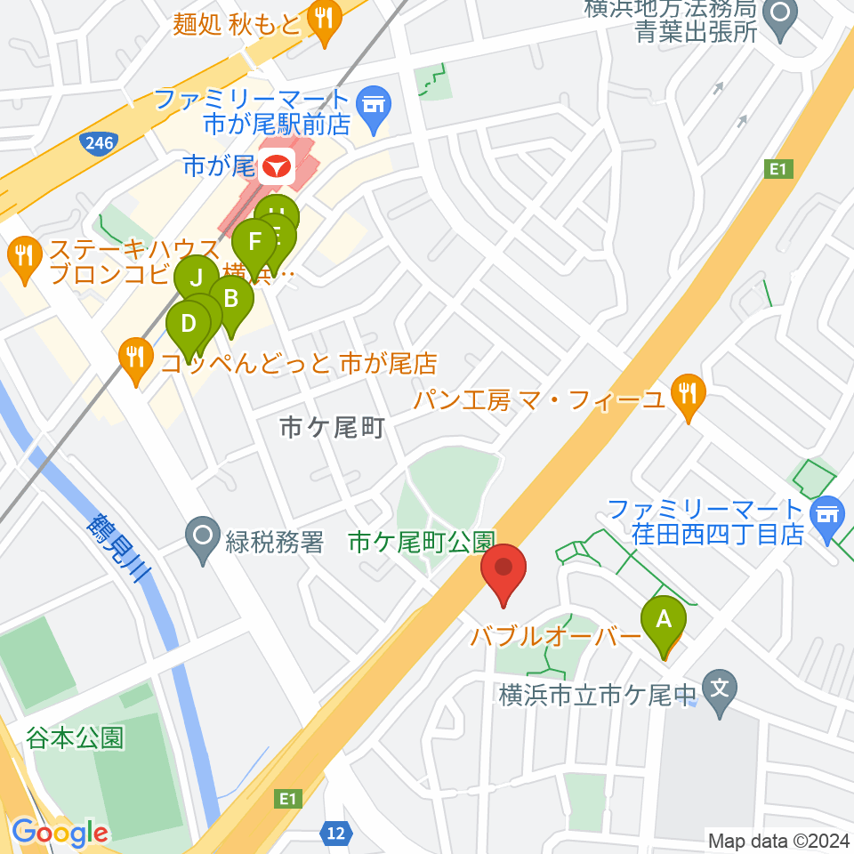 FMサルース周辺のファミレス・ファーストフード一覧地図