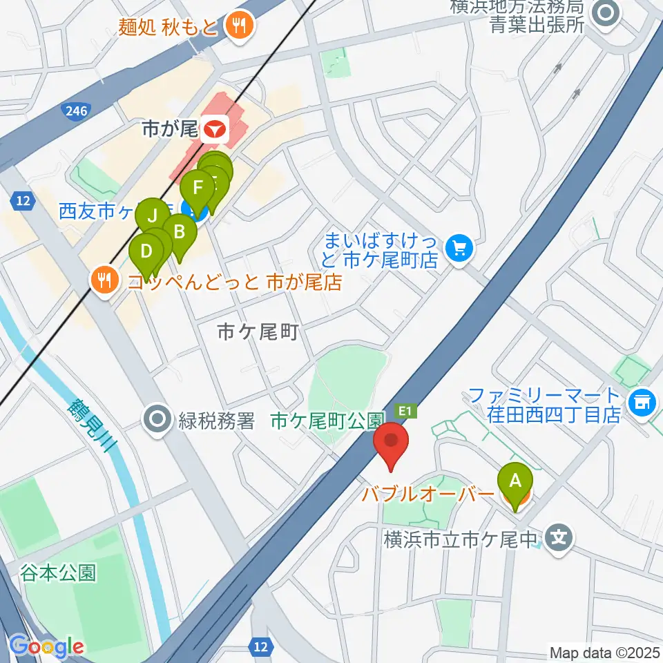 FMサルース周辺のファミレス・ファーストフード一覧地図