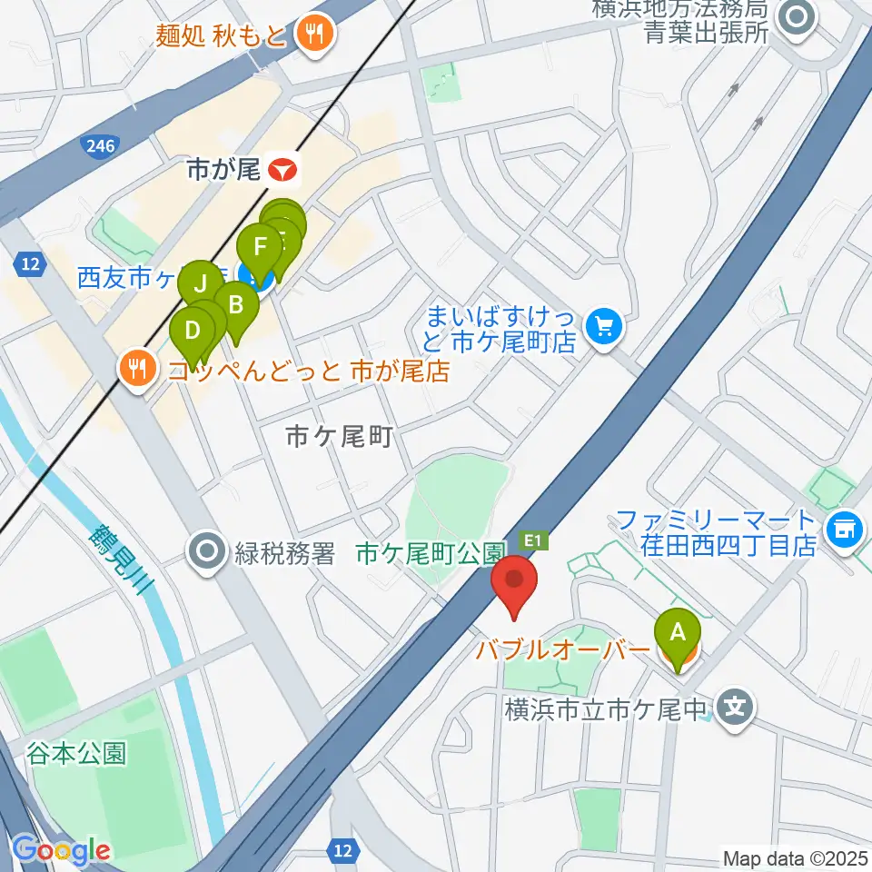 FMサルース周辺のファミレス・ファーストフード一覧地図