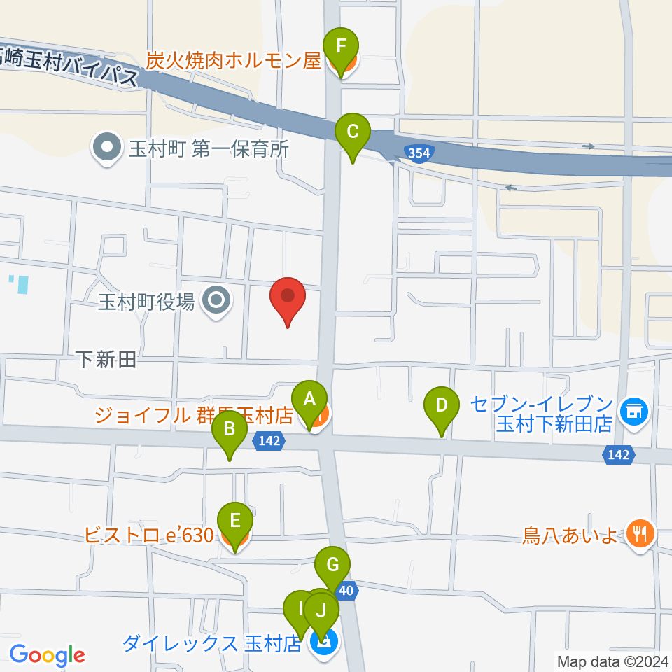 ラヂオななみ周辺のファミレス・ファーストフード一覧地図