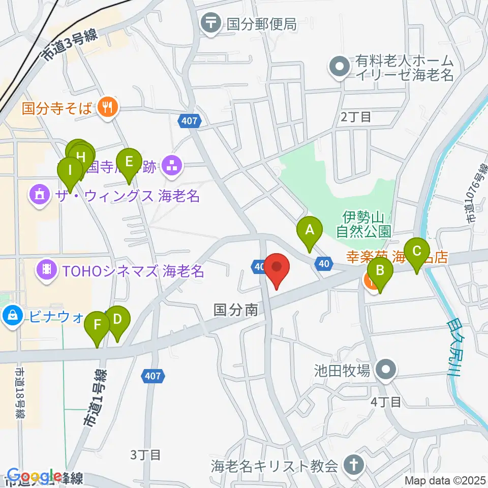 FMカオン周辺のファミレス・ファーストフード一覧地図