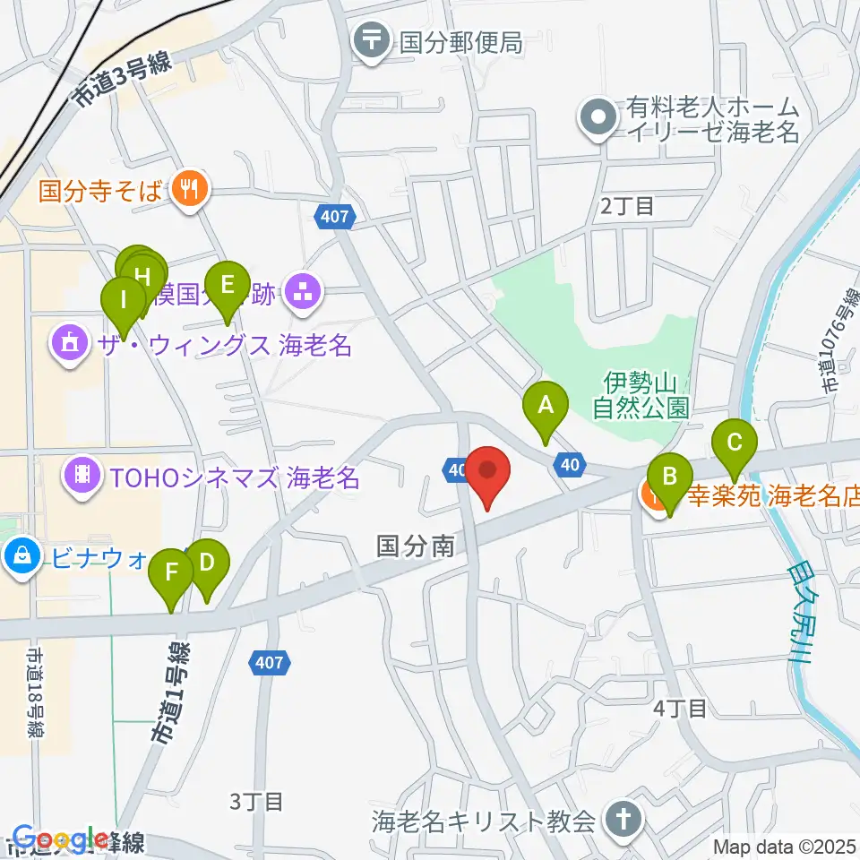 FMカオン周辺のファミレス・ファーストフード一覧地図