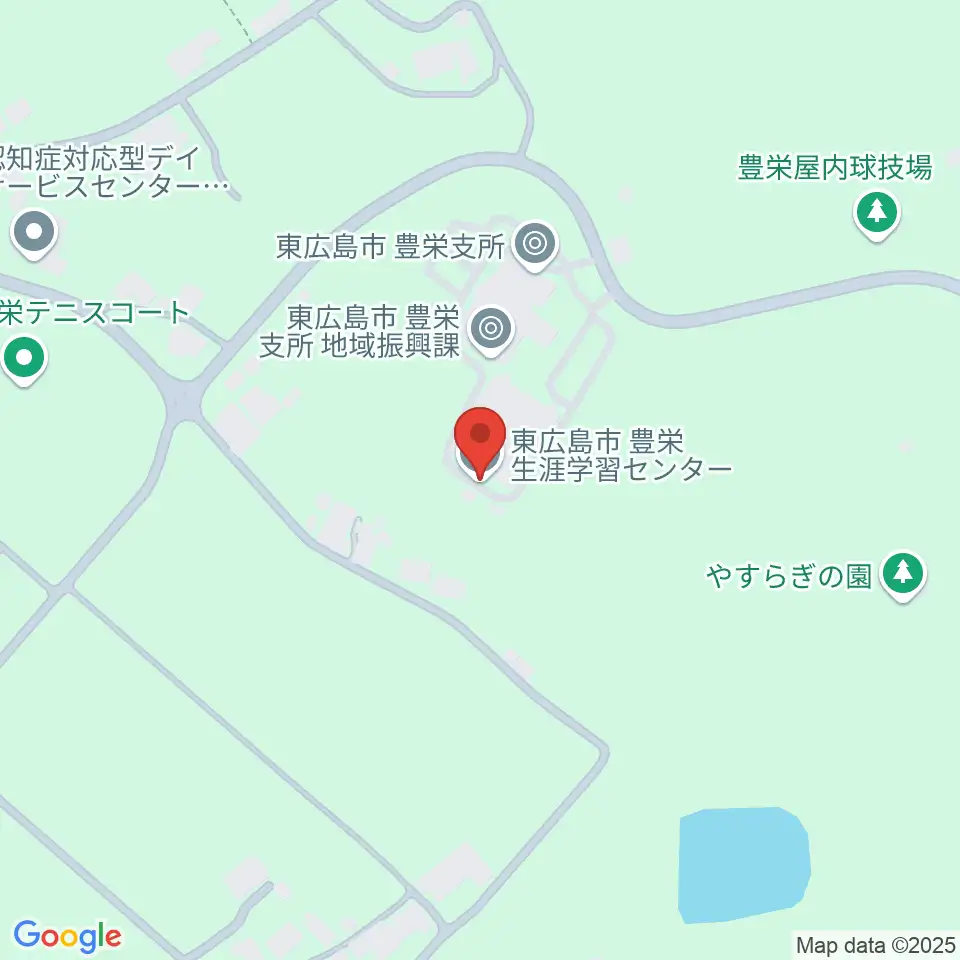 東広島市豊栄生涯学習センター周辺のファミレス・ファーストフード一覧地図