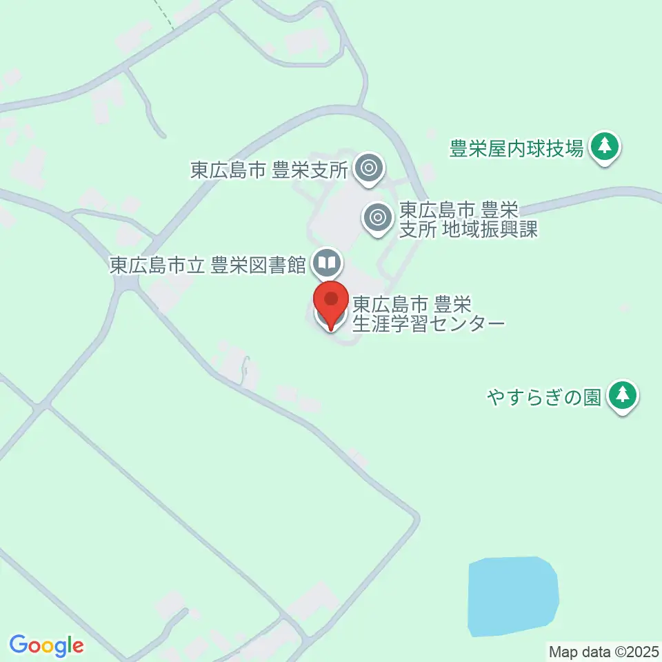 東広島市豊栄生涯学習センター周辺のファミレス・ファーストフード一覧地図