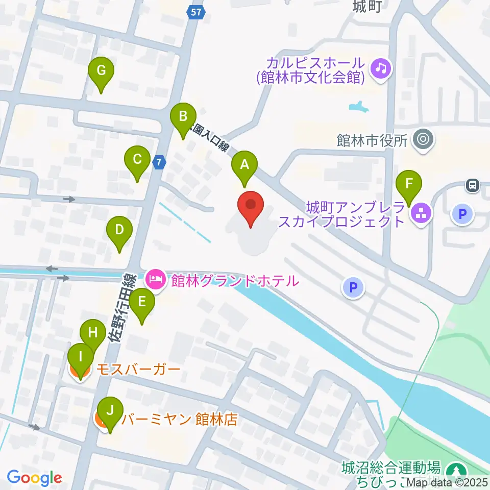 日清製粉ウェルナ三の丸芸術ホール周辺のファミレス・ファーストフード一覧地図