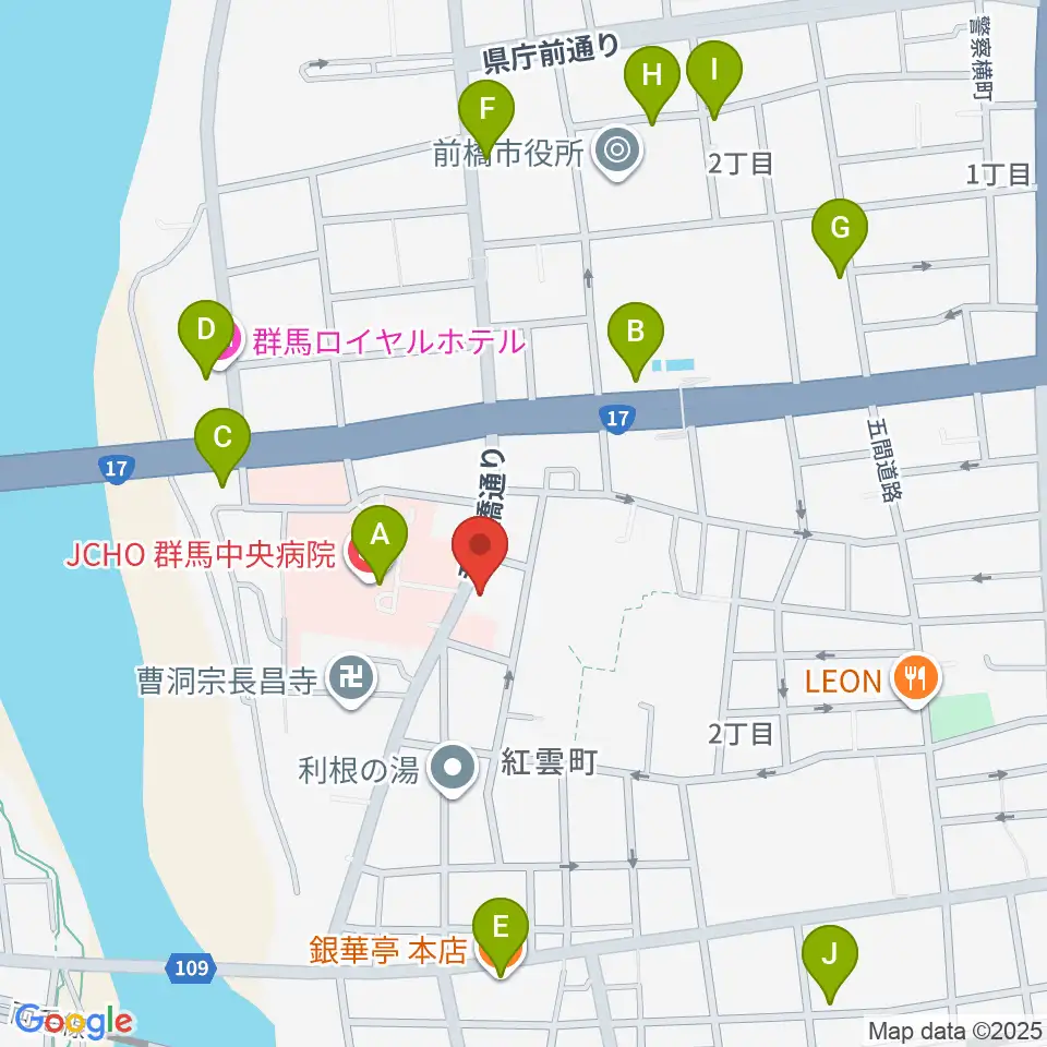 白くまレコード周辺のファミレス・ファーストフード一覧地図