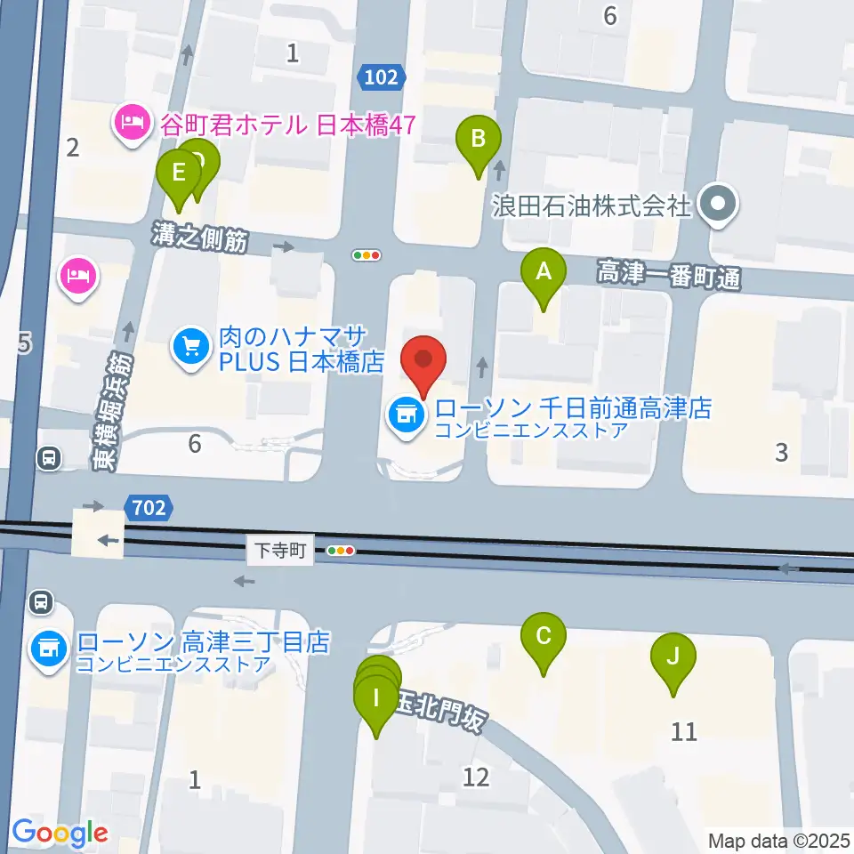 STARBOX周辺のファミレス・ファーストフード一覧地図