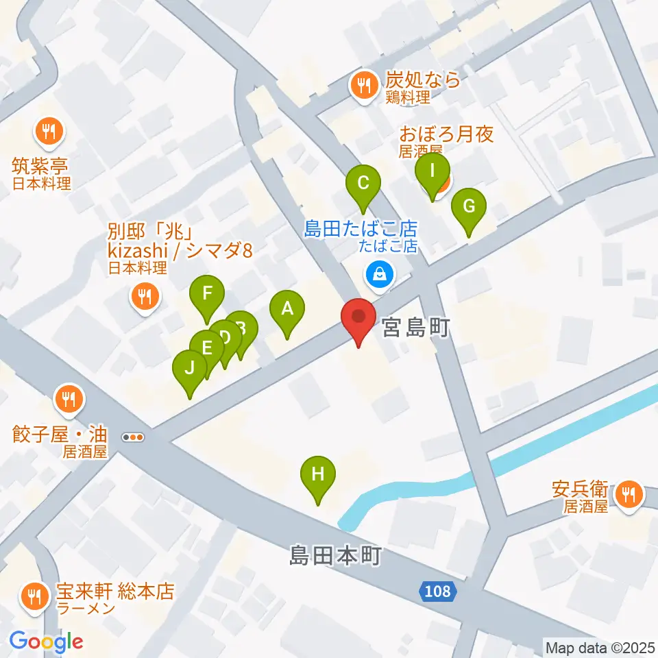 リル・ドリーム周辺のファミレス・ファーストフード一覧地図