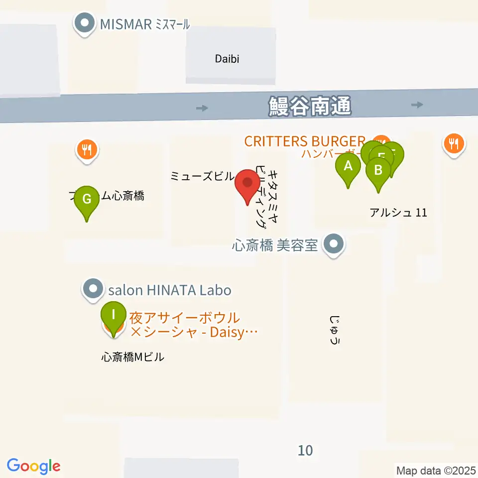 NEWTONE RECORDS周辺のファミレス・ファーストフード一覧地図