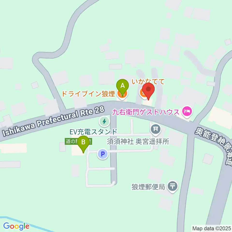 LIBRARY RECORDS周辺のファミレス・ファーストフード一覧地図