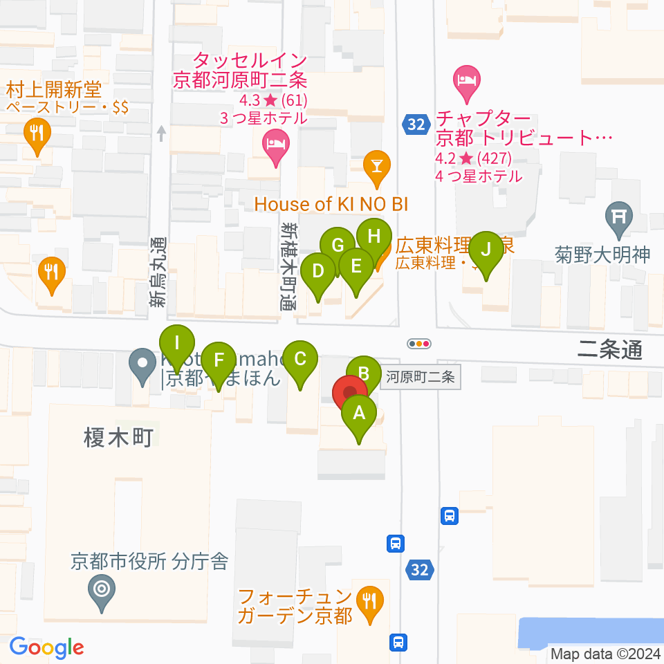 アートロックナンバーワン周辺のファミレス・ファーストフード一覧地図