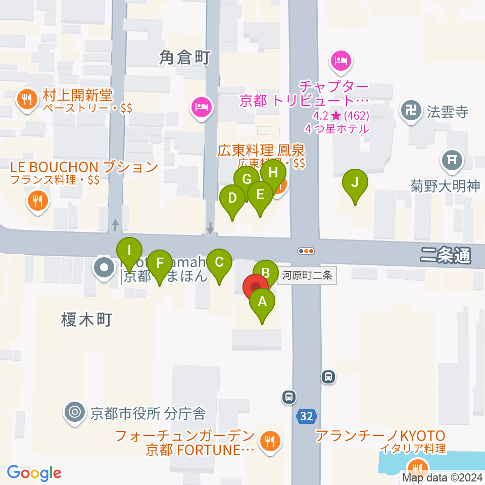 アートロックナンバーワン周辺のファミレス・ファーストフード一覧地図