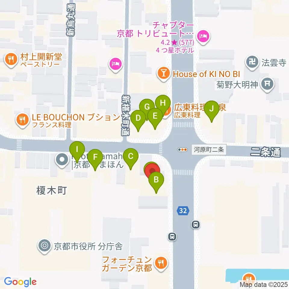アートロックナンバーワン周辺のファミレス・ファーストフード一覧地図