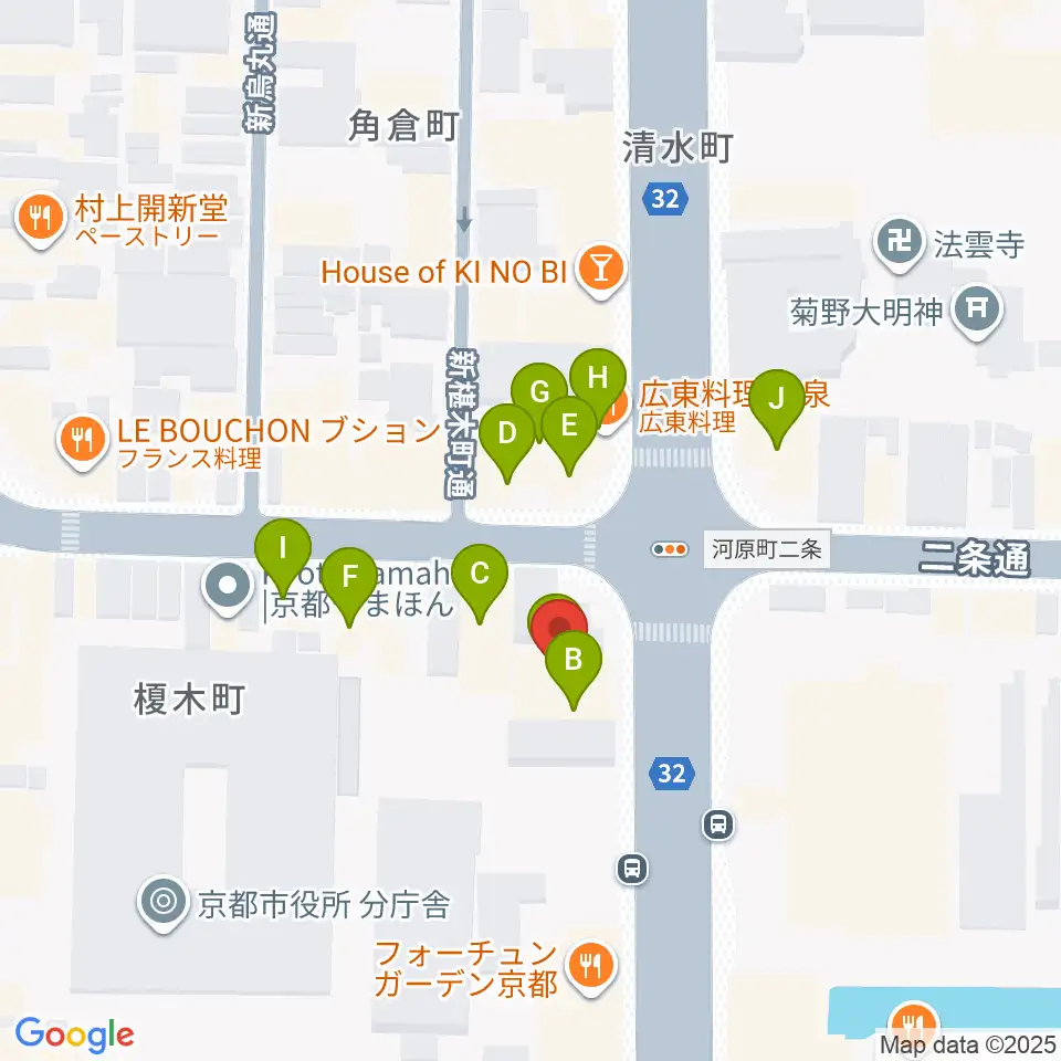アートロックナンバーワン周辺のファミレス・ファーストフード一覧地図
