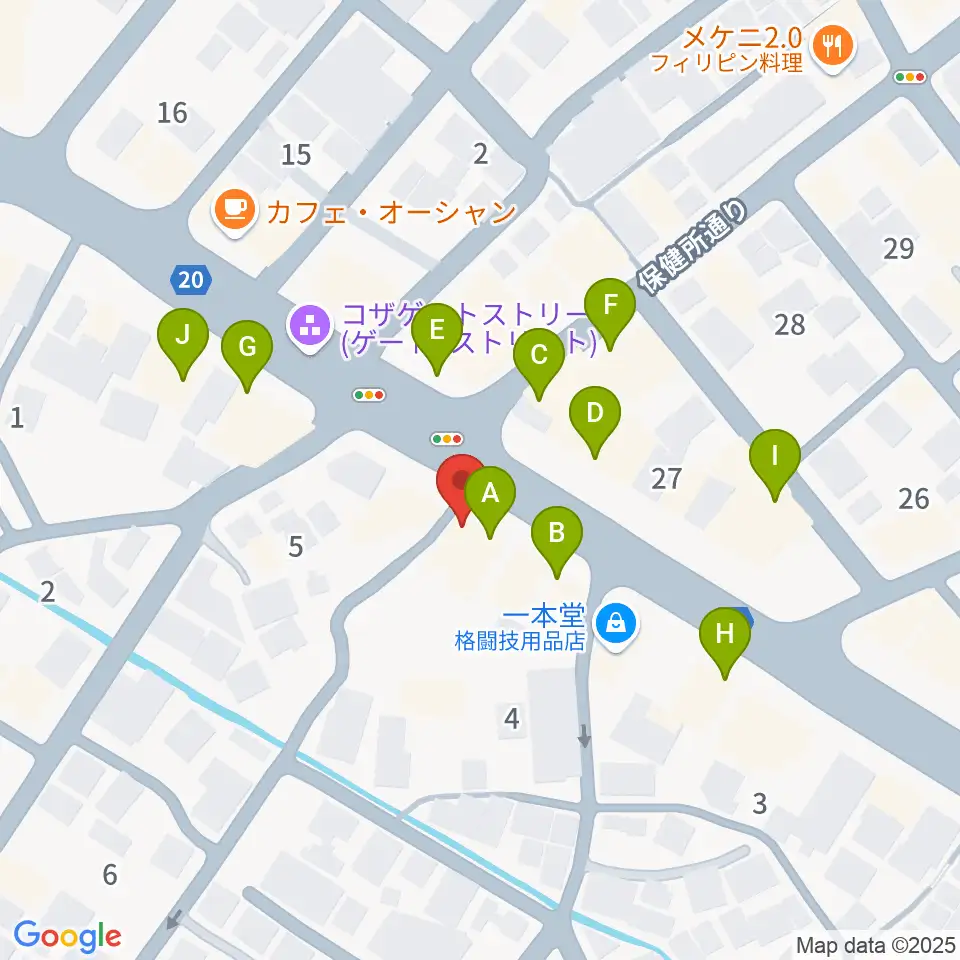 Remy's周辺のファミレス・ファーストフード一覧地図