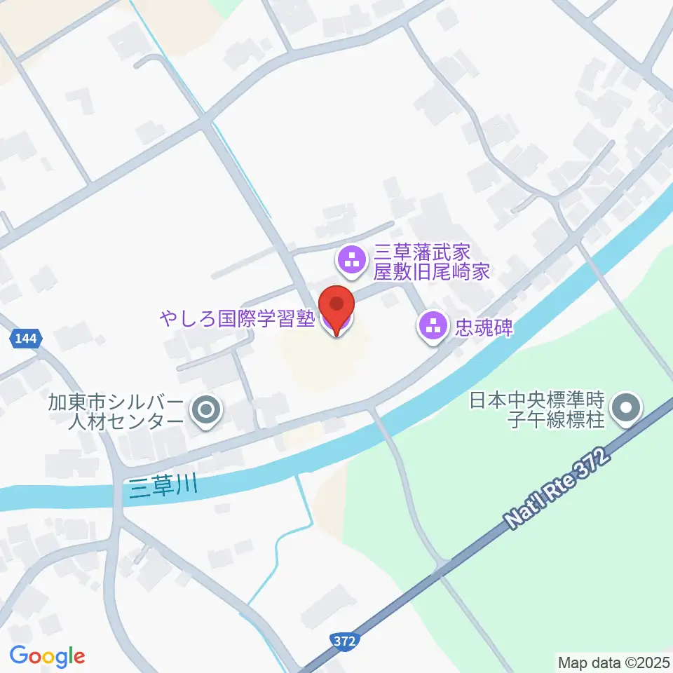 やしろ国際学習塾周辺のファミレス・ファーストフード一覧地図