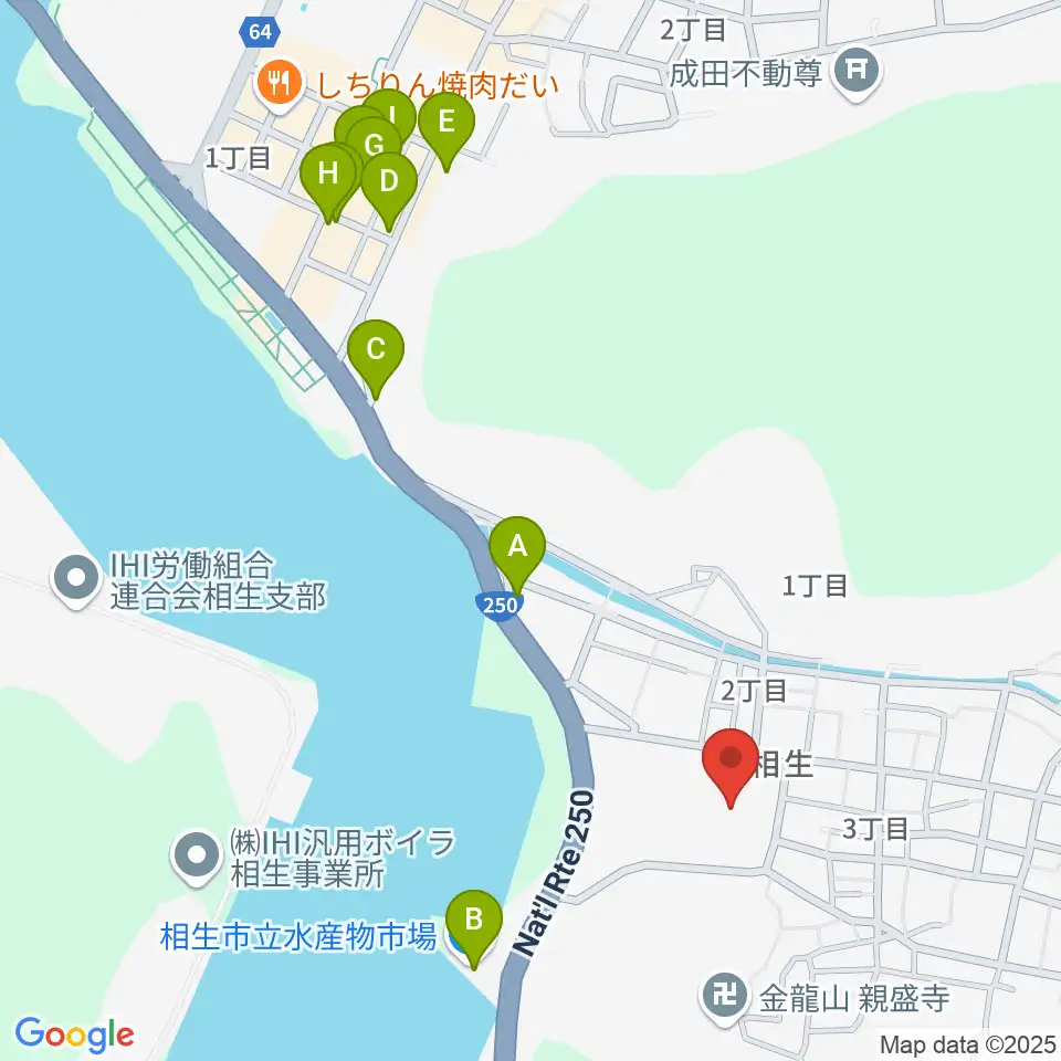 扶桑電通なぎさホール周辺のファミレス・ファーストフード一覧地図