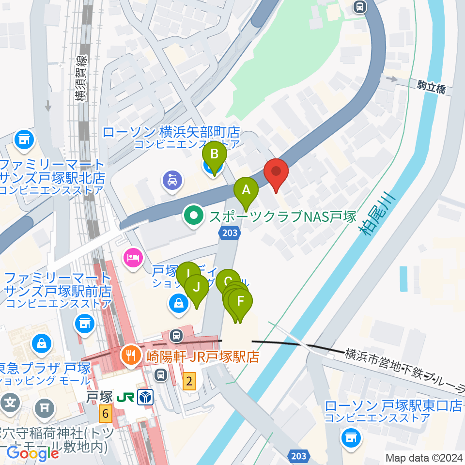 修理屋ぎたべー周辺のファミレス・ファーストフード一覧地図