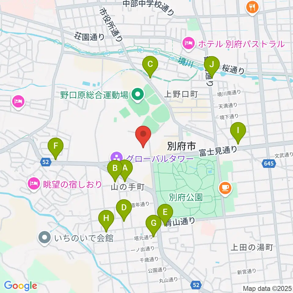 しいきアルゲリッチハウス周辺のファミレス・ファーストフード一覧地図