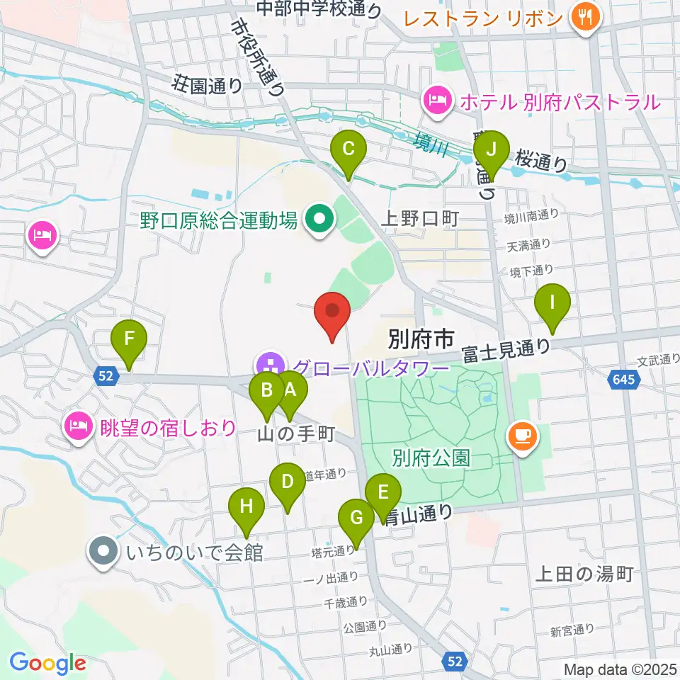 しいきアルゲリッチハウス周辺のファミレス・ファーストフード一覧地図