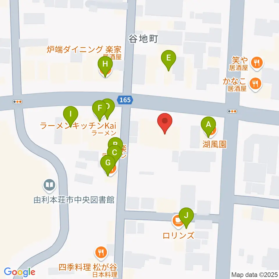 スタジオジプシーワゴン周辺のファミレス・ファーストフード一覧地図