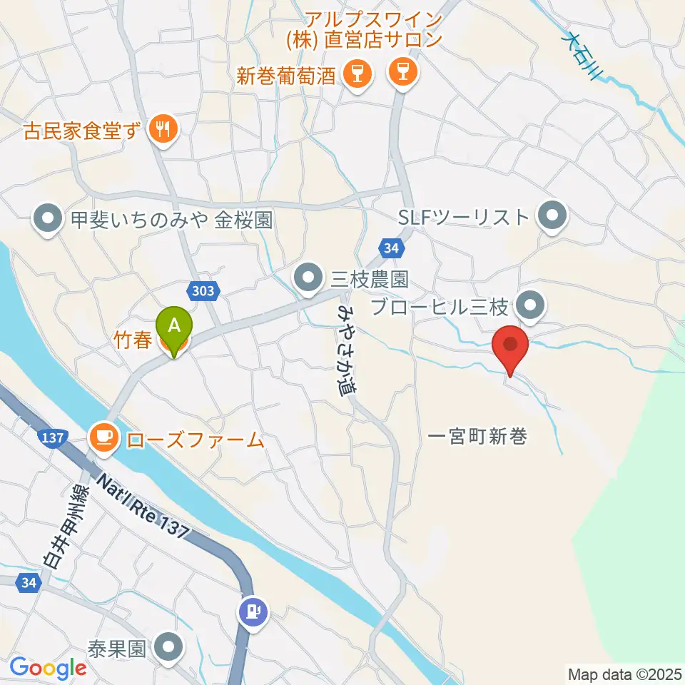 樅楓舎バイオリン工房周辺のファミレス・ファーストフード一覧地図