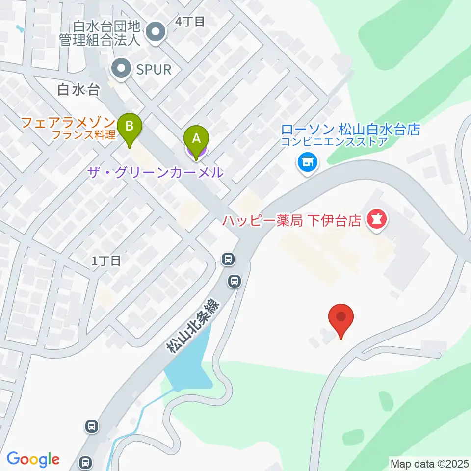 SOLIANI周辺のファミレス・ファーストフード一覧地図