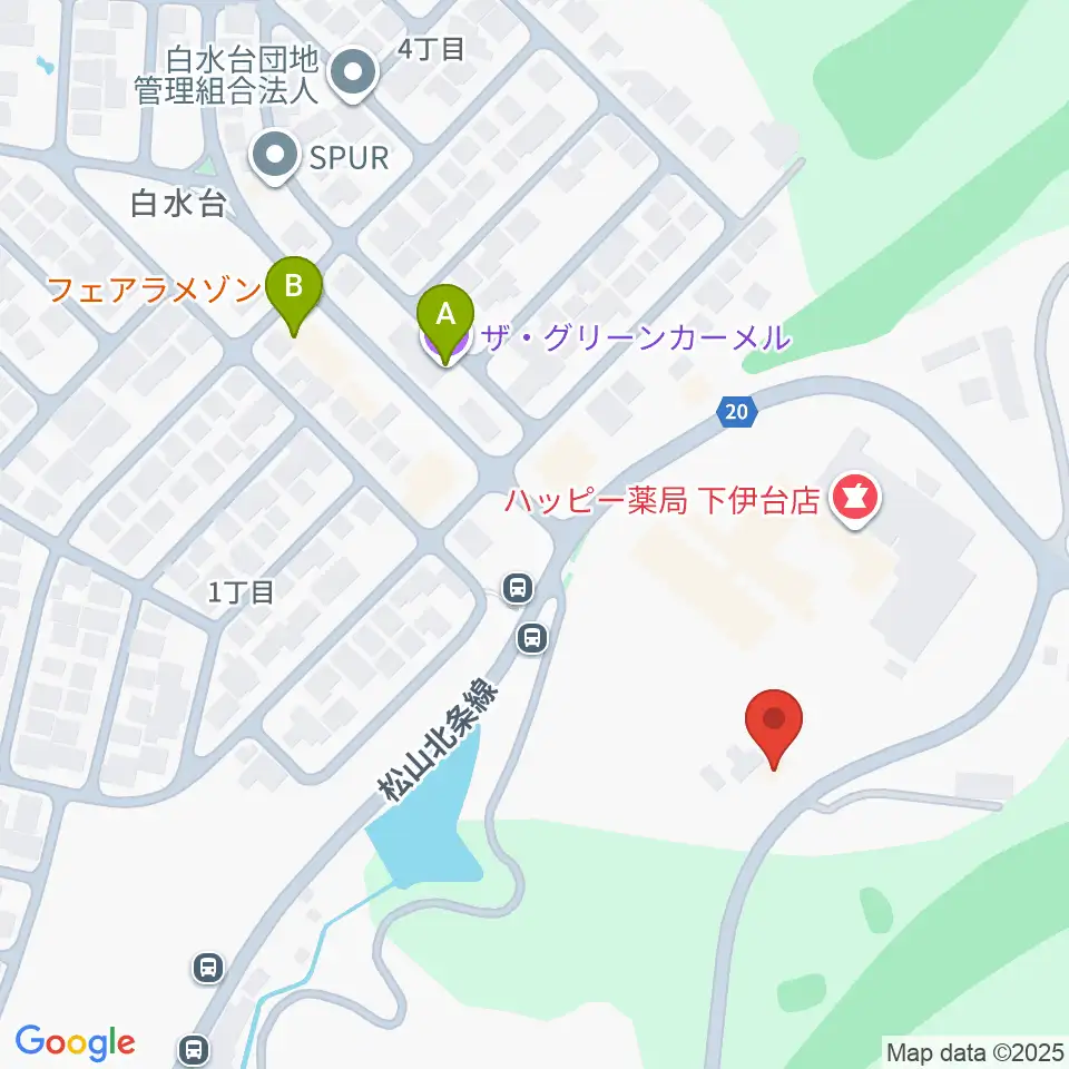 SOLIANI周辺のファミレス・ファーストフード一覧地図