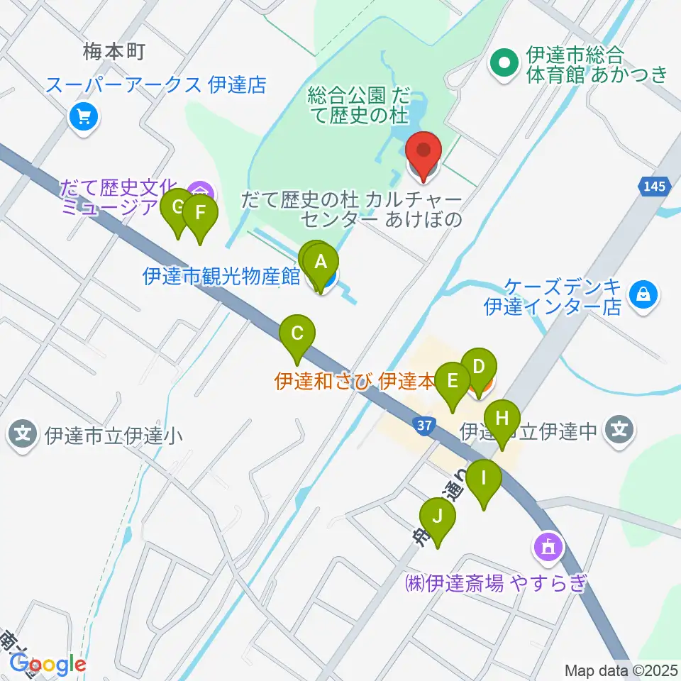 wi-radio（ワイラジオ）周辺のファミレス・ファーストフード一覧地図