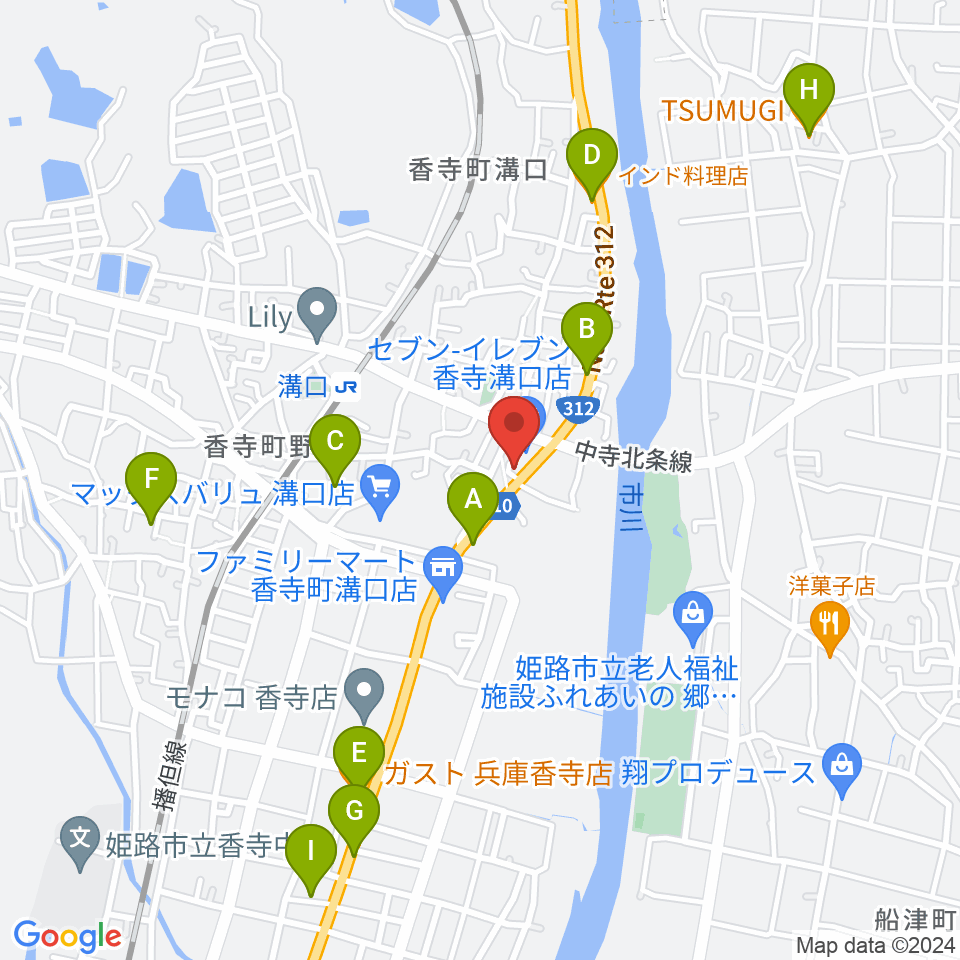 BANKS (バンクス) 周辺のファミレス・ファーストフード一覧地図