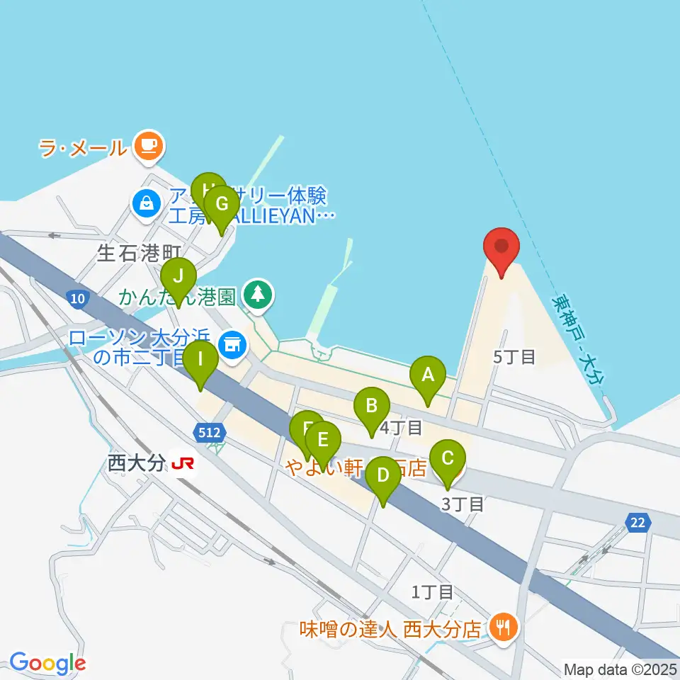 T.O.P.S STUDIO周辺のファミレス・ファーストフード一覧地図