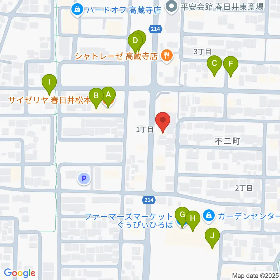 Bizen Works周辺のファミレス・ファーストフード一覧地図