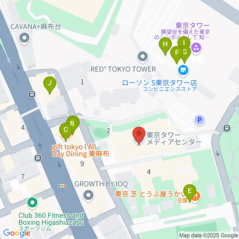 スターライズタワー周辺のファミレス・ファーストフード一覧地図