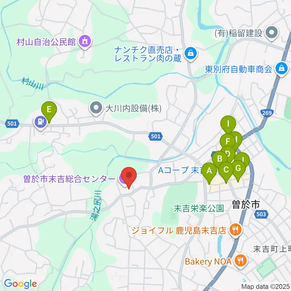 SOO Good FM周辺のファミレス・ファーストフード一覧地図