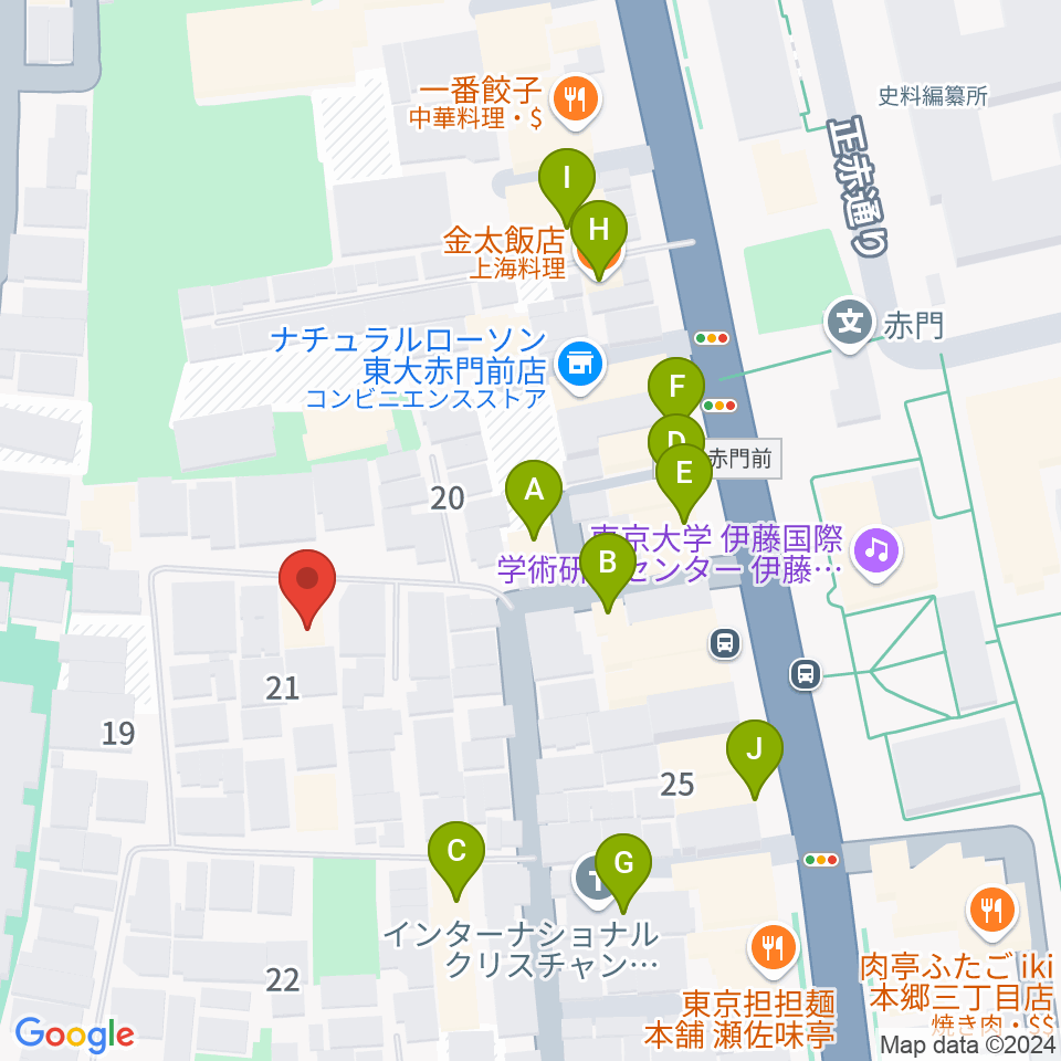 グランデスオノ周辺のファミレス・ファーストフード一覧地図