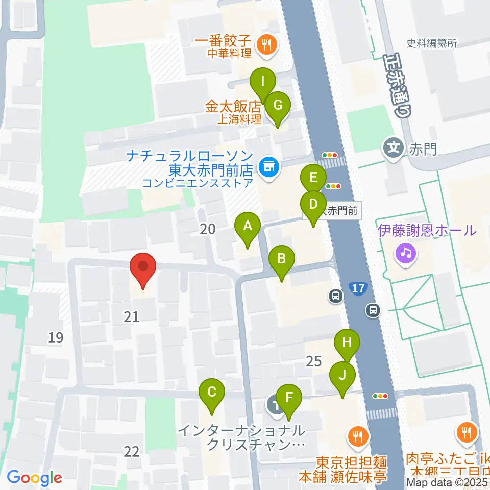 グランデスオノ周辺のファミレス・ファーストフード一覧地図