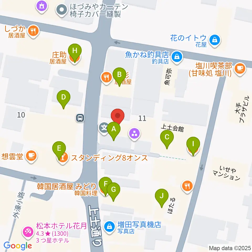 Studio Portrait周辺のファミレス・ファーストフード一覧地図