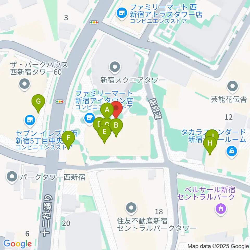 ガルバホール周辺のファミレス・ファーストフード一覧地図