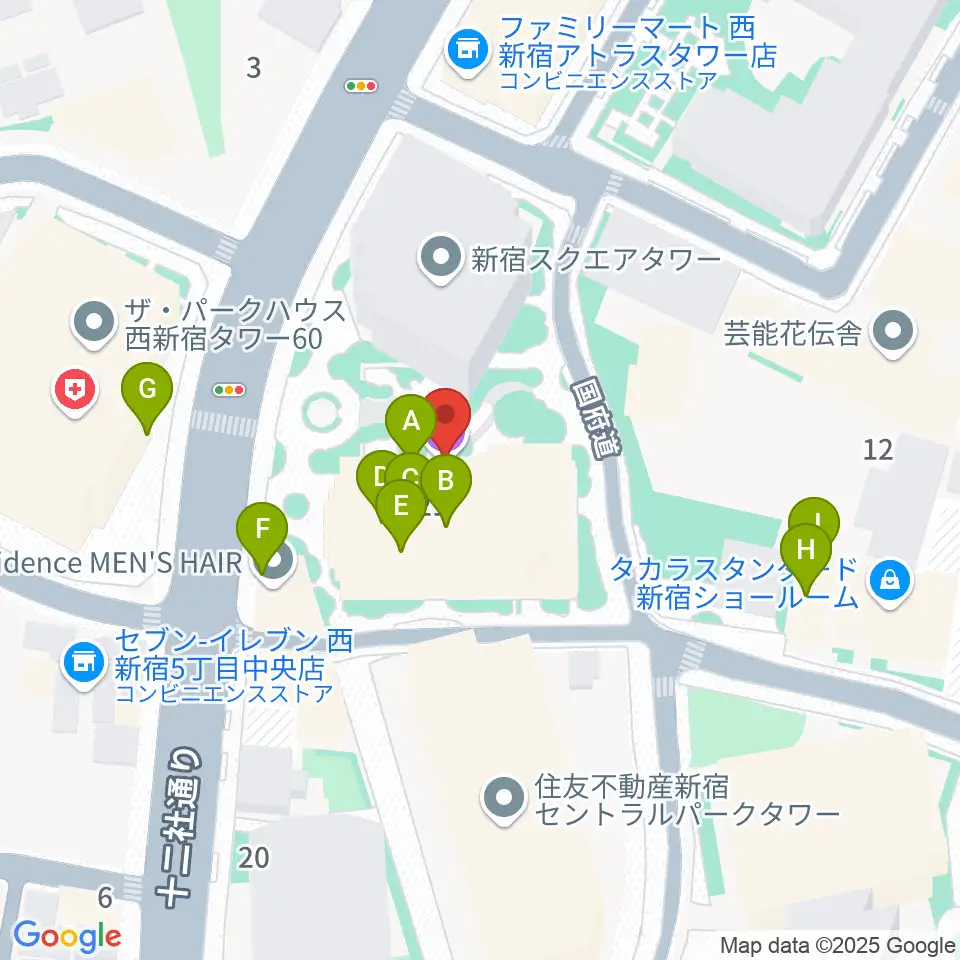 ガルバホール周辺のファミレス・ファーストフード一覧地図